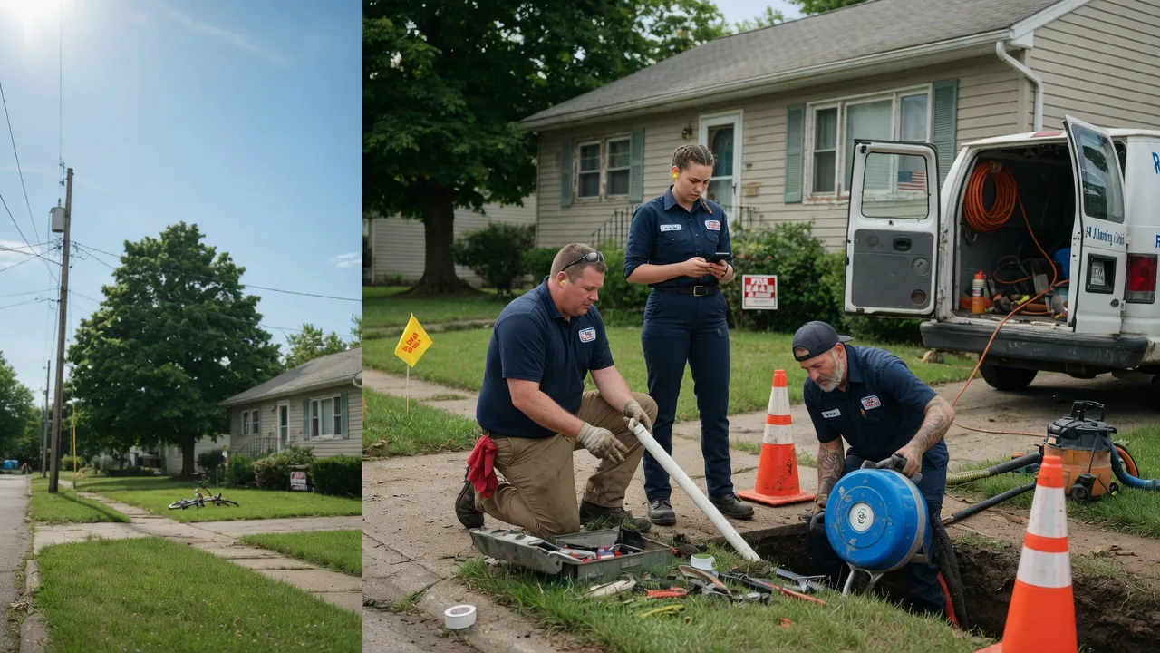 Sewer Line Repair in Elyria, OH near me
